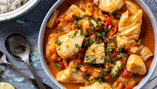 Fish curry - Den goda fiskgrytan