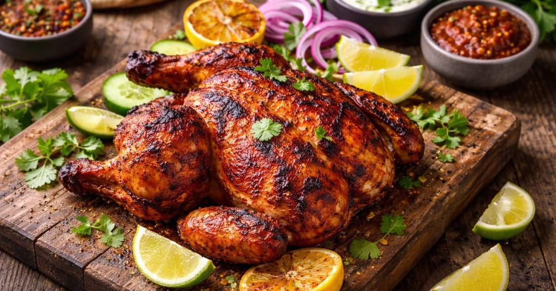 Härlig Tandoori chicken